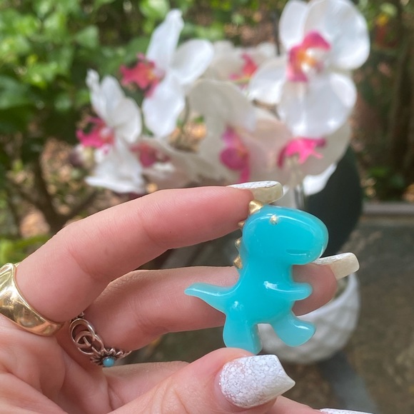 Dinosaur Magnets Blue Teal PACK OF 4 🦕 🦖 - Picture 10 of 15